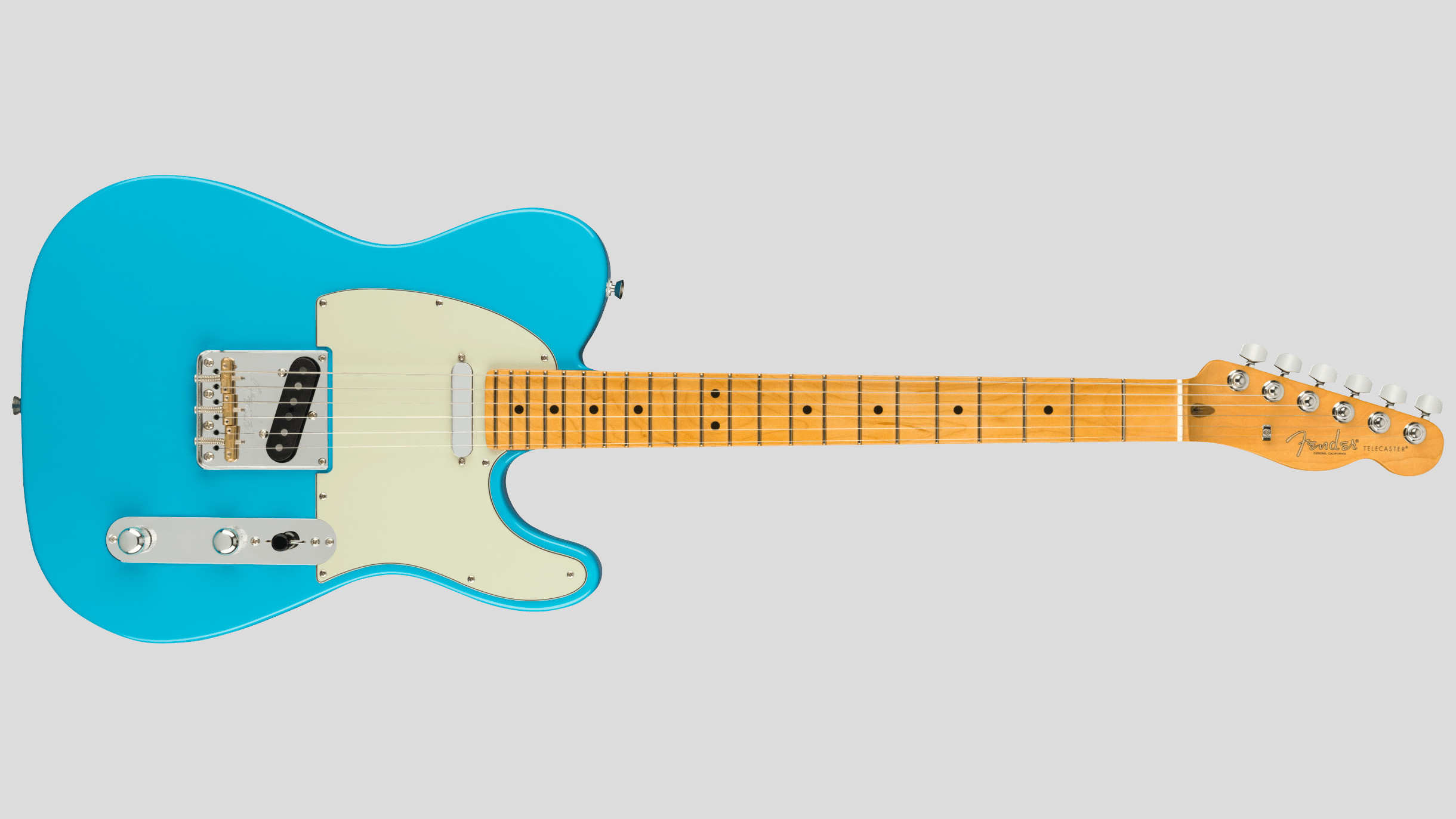 Fender American Professional Ii Tele Miami Blue