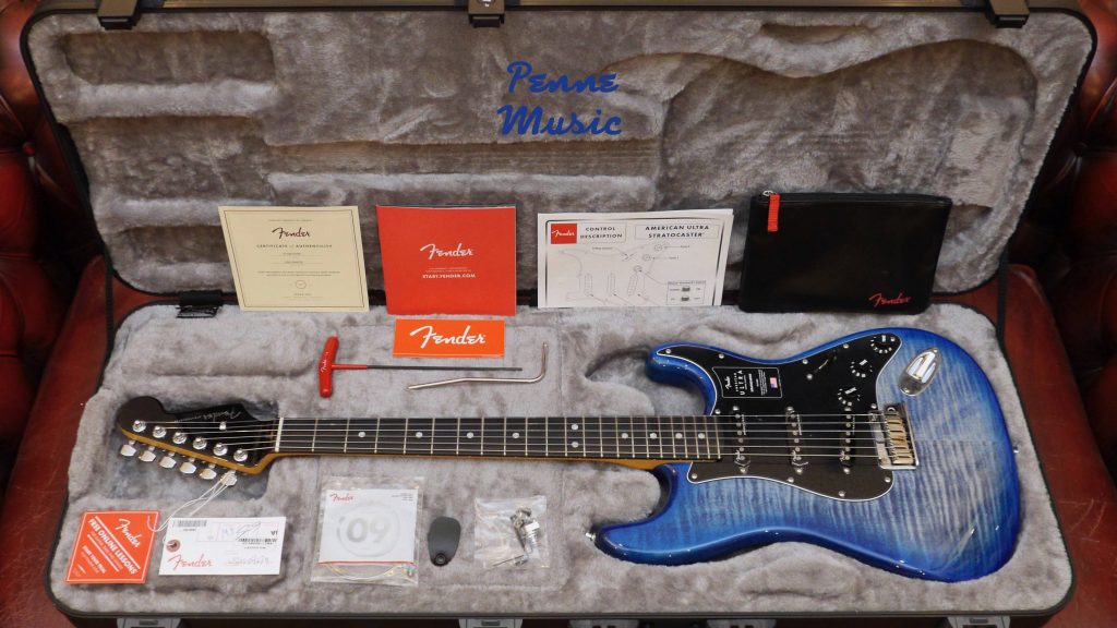 Fender Limited Edition American Ultra Stratocaster Denim Burst 9775