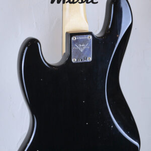 Fender Custom Shop Time Machine 1968 Jazz Bass Aged Black Journeyman Relic 02/08/2023 5