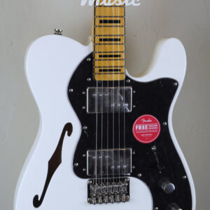 Squier by Fender Limited Edition Classic Vibe 70 Telecaster Thinline Olympic White 3