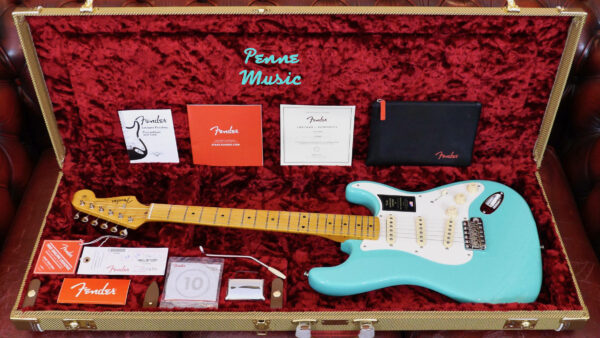 Fender American Vintage II 1957 Stratocaster Sea Foam Green 0110232849 inclusa custodia rigida