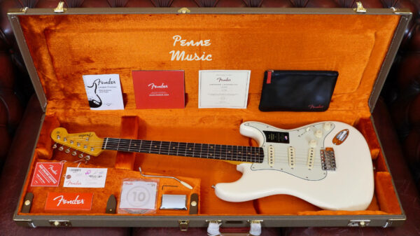 Fender American Vintage II 1961 Stratocaster Olympic White 0110250805 inclusa custodia rigida