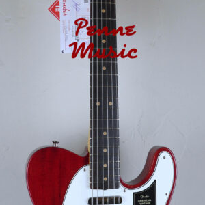 Fender American Vintage II 1963 Telecaster Crimson Red Transparent 2