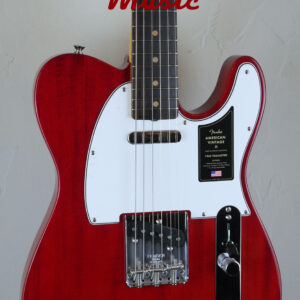 Fender American Vintage II 1963 Telecaster Crimson Red Transparent 4