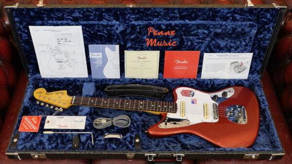 Fender Johnny Marr Jaguar Metallic KO 0116400750 Made in Usa inclusa custodia rigida Fender