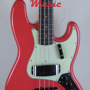 Fender Custom Shop Time Machine 1963 Jazz Bass Aged Fiesta Red J.Relic 4