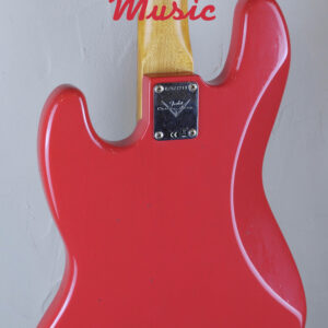 Fender Custom Shop Time Machine 1963 Jazz Bass Aged Fiesta Red J.Relic 5