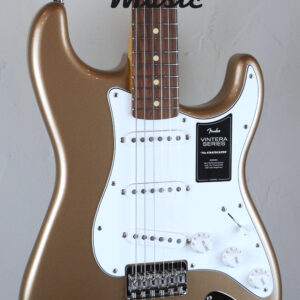 Fender Limited Edition Vintera 70 Stratocaster Hardtail Firemist Gold with Custom Shop 69 3