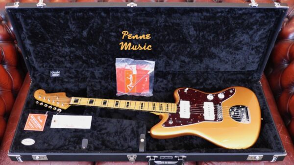 Fender Troy Van Leeuwen Jazzmaster Copper Age 0140072794 inclusa custodia rigida Fender