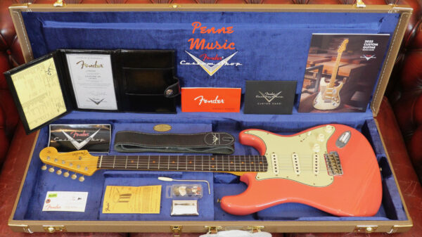 Fender Custom Shop Limited Edition 1959 Stratocaster Faded Aged Fiesta Red J.Relic 9236080920