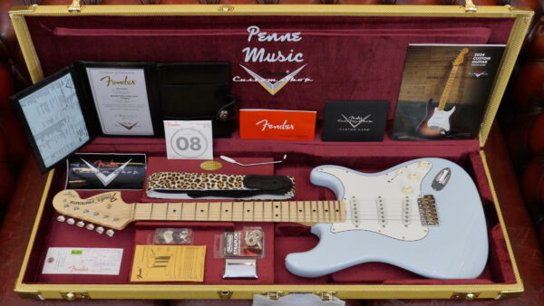 Fender Custom Shop Yngwie Malmsteen Stratocaster Sonic Blue NOS 9235000895 Made in Usa