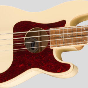Fender Fullerton Precision Bass Ukulele Olympic White 3