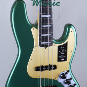 Fender Limited Edition American Ultra Jazz Bass Ebony Fingerboard Mystic Pine Green 4