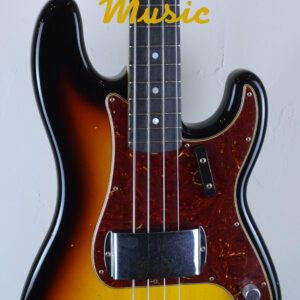 Fender Custom Shop Time Machine 1966 Precision Bass 3-Color Sunburst Journeyman Relic 13/08/2024 4