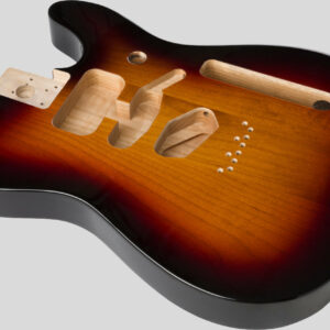 Fender Deluxe Telecaster Alder Body 3-Color Sunburst 3