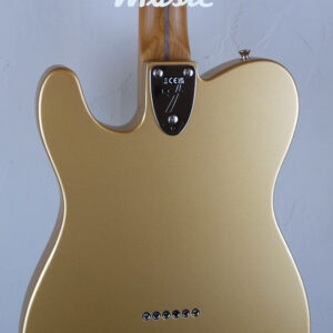 Fender Limited Edition Hybrid Telecaster Custom Roasted Maple Neck Satin Gold 4
