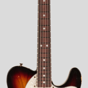 Fender Custom Shop Limited Edition 1964 Bobbed Telecaster Thinline 3-Color Sunburst Relic 1