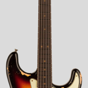 Fender Custom Shop Limited Edition 1964 L-Series Stratocaster 3-Color Sunburst Heavy Relic 1