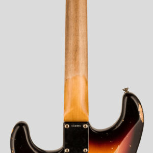 Fender Custom Shop Limited Edition 1964 L-Series Stratocaster 3-Color Sunburst Heavy Relic 2