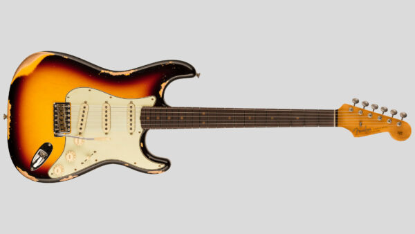 Fender Custom Shop Limited Edition 1964 L-Series Stratocaster 3-C Sunburst Heavy Relic 9236091050