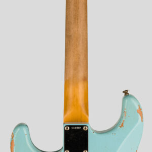 Fender Custom Shop Limited Edition 1964 L-Series Stratocaster Aged Daphne Blue Heavy Relic 2