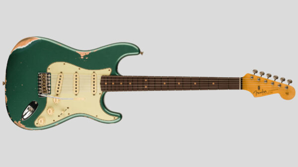 Fender Custom Shop Limited Edition 1964 L-Series Stratocaster Sherwood Green Heavy Relic 9236091053