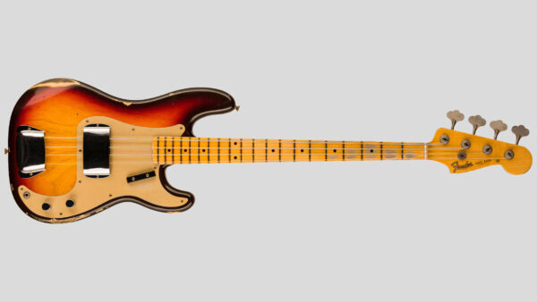 Fender Custom Shop Limited Edition P Jazz Bass Chocolate 3-Color Sunburst Relic 9236091065