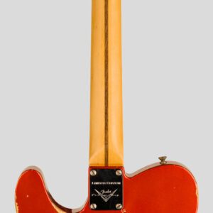 Fender Custom Shop Limited Edition Red Hot Esquire Super Faded Aged Candy Apple Red Relic 2