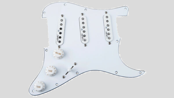 Seymour Duncan Pre-Wired Jimi Hendrix Strato Pickup Set Std Loaded Pickguard White 11550-08-SR