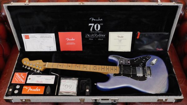 Fender 70th Anniversary American Ultra Stratocaster HSS Amethyst 0177022865 Made in Usa