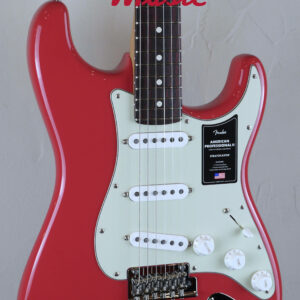 Fender Limited Edition American Professional II Stratocaster Roasted Maple Neck Fiesta Red with Custom Shop 69 4
