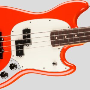 Fender Player II Mustang Bass PJ Coral Red 3