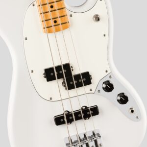 Fender Player II Mustang Bass PJ Polar White 4