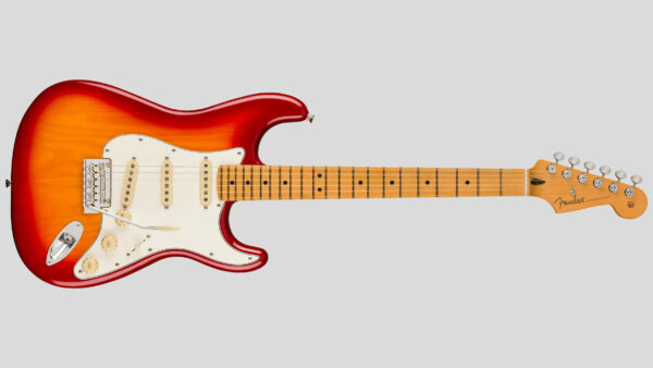 Fender Player II Stratocaster Aged Cherry Burst 0140512531 con custodia Fender in omaggio