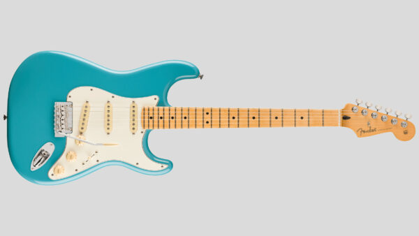 Fender Player II Stratocaster Aquatone Blue 0140512518 con custodia Fender in omaggio