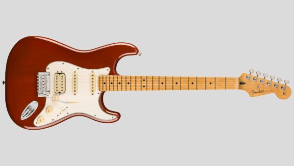 Fender Player II Stratocaster HSS Transparent Mocha Burst 0140542545 con custodia Fender in omaggio