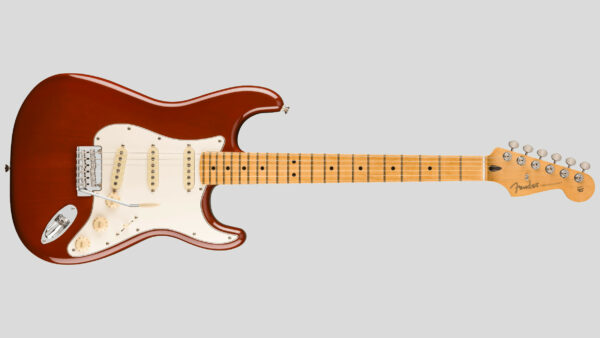 Fender Player II Stratocaster Transparent Mocha Burst 0140512545 con custodia Fender in omaggio