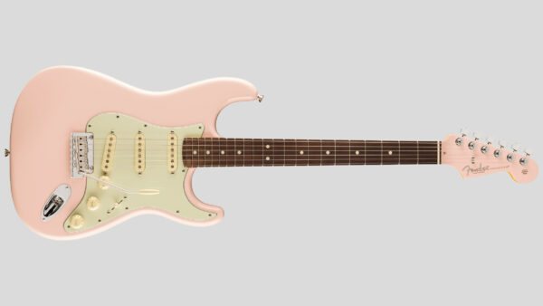 Fender Limited Edition American Pro II Stratocaster Matching Headstock Shell Pink 0173900756