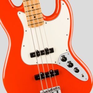 Fender Player II Jazz Bass Coral Red 4