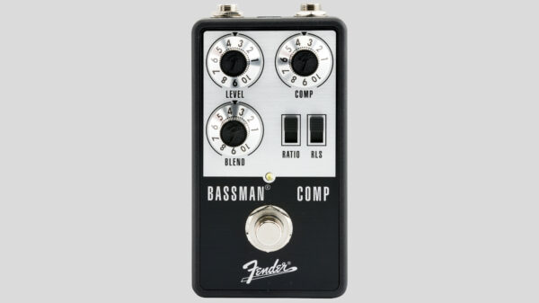 Fender Bassman Compressor Pedal True-Bypass 0234614000 studio style RMS compression