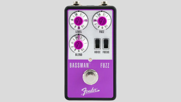 Fender Bassman Fuzz Pedal True-Bypass 0234611000 vintage & modern fuzz