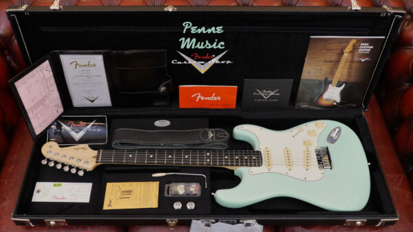 Fender Custom Shop Jeff Beck Stratocaster Surf Green 17/09/2024 9235001326 Made in Usa