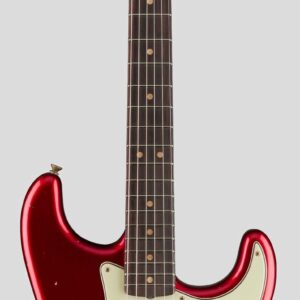 Fender Custom Shop Limited Edition 1963 Stratocaster Aged Candy Apple Red J.Relic 1