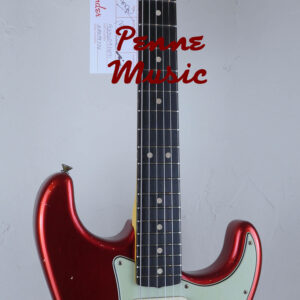 Fender Custom Shop Limited Edition 1963 Stratocaster Aged Candy Apple Red Journeyman Relic 02/04/2024 2