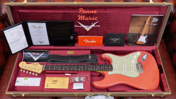 Fender Custom Shop Vintage Custom 1959 Strato Fiesta Red NOS TCP 11/09/2024 NOS TCP 9236091137