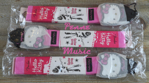 Fender Hello Kitty Rubber End Strap 2005 Pink 0970662004