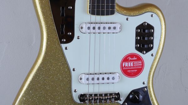 Squier by Fender Limited Edition Classic Vibe 70 Jaguar Gold Sparkle 0374091518