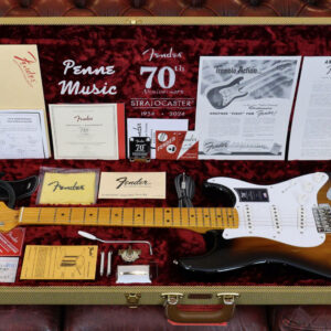 Fender 70th Anniversary American Vintage II 1954 Stratocaster 2-Color Sunburst #2466 6