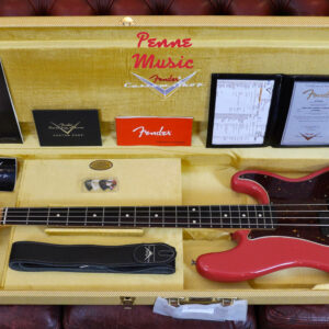 Fender Custom Shop Pino Palladino Precision Bass Fiesta Red over Desert Sand Relic 02/08/2024 1