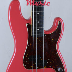 Fender Custom Shop Pino Palladino Precision Bass Fiesta Red over Desert Sand Relic 02/08/2024 4